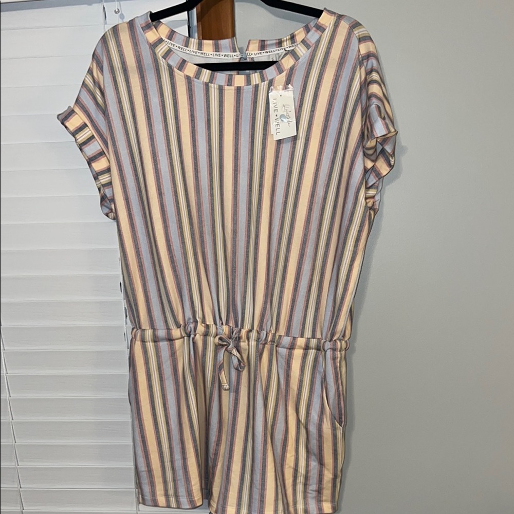 ❤️NWT Cato Live Well Romper M